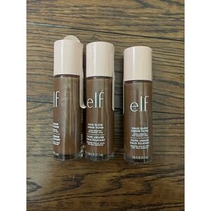 E.L.F. ELF Halo Glow Liquid Filter Booster 8 Rich Tan Sealed Lot of 3